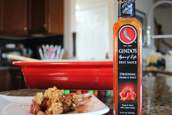 Pomegranate Apple Crumble - Gindos