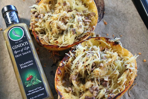 4 Cheese Spaghetti Squash - Gindos