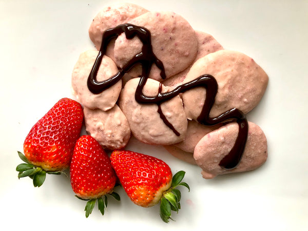 Strawberry Fudge Drops - Gindos