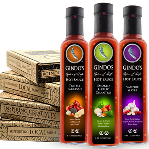 Gindo's Gourmet Hot Sauce Gift Box