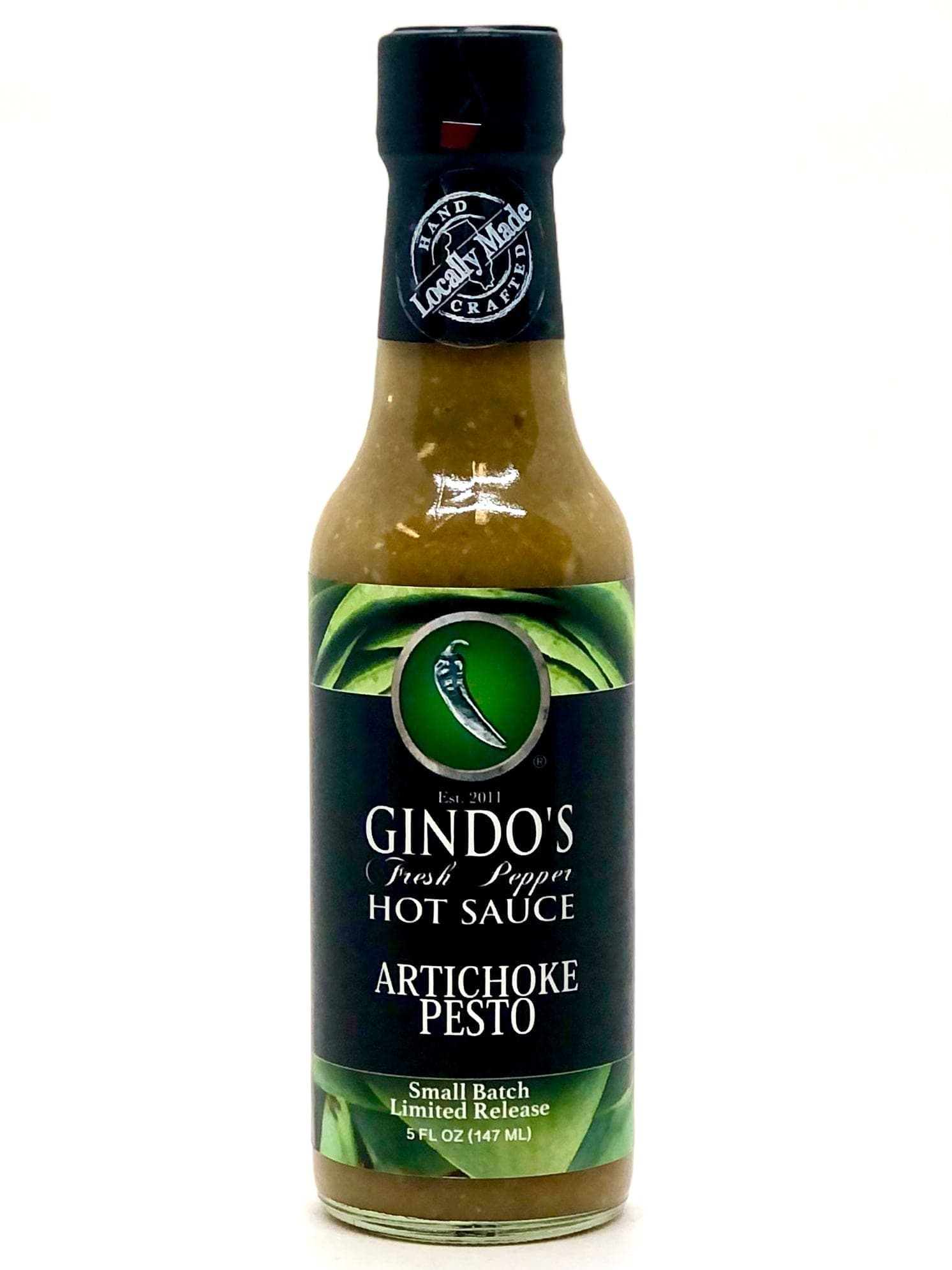Artichoke Pesto Hot Sauce