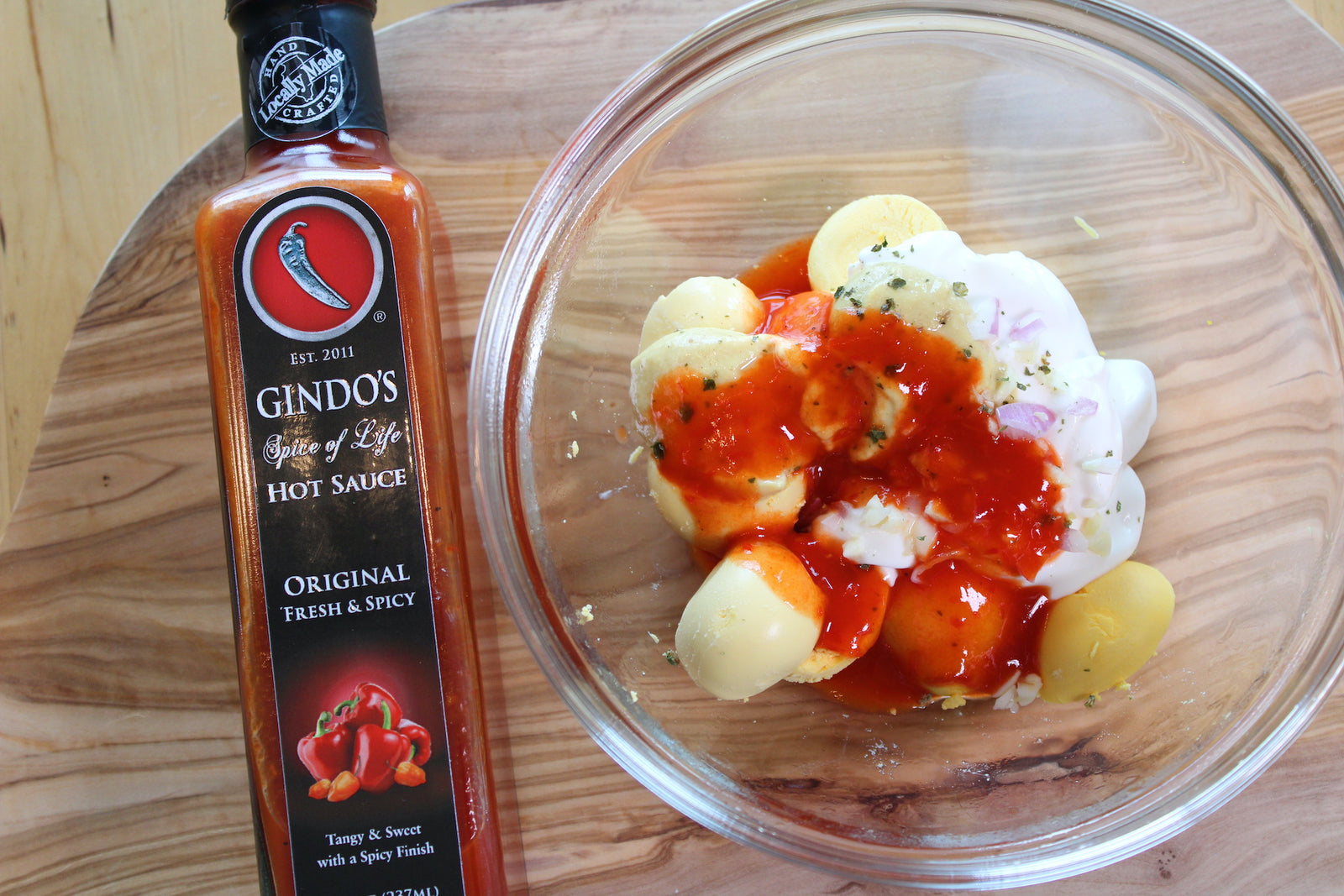 Gindo's Deviled Eggs