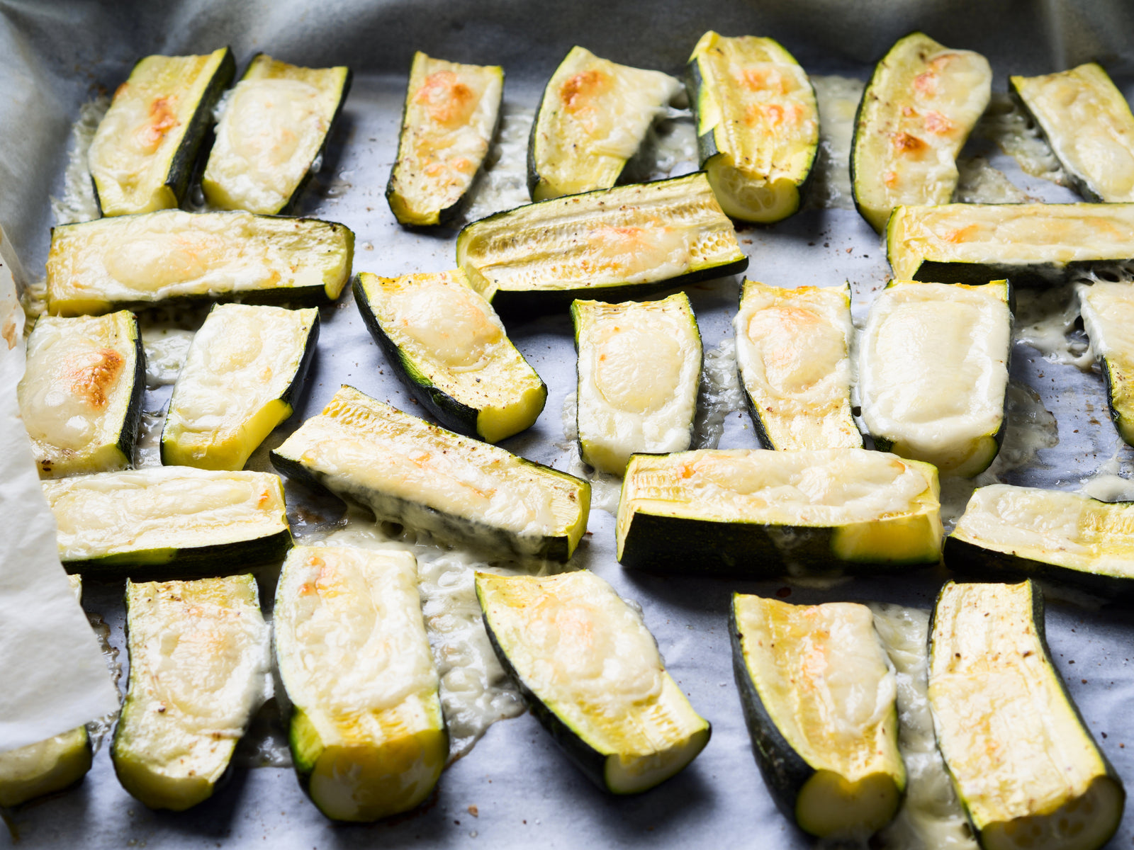 Baked Zucchini, Farmhouse Cheese & Gindo's