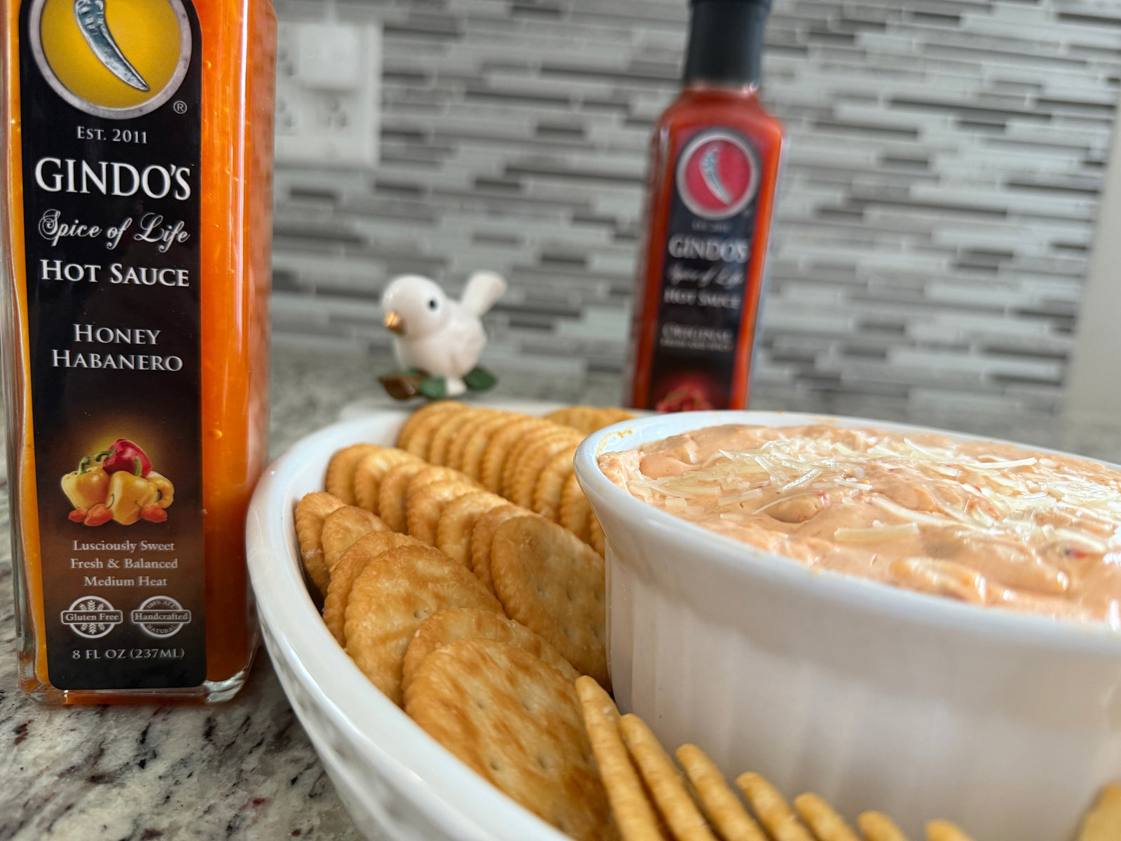 Gindo's Spicy Chicken 'n' Cheese Dip Recipe