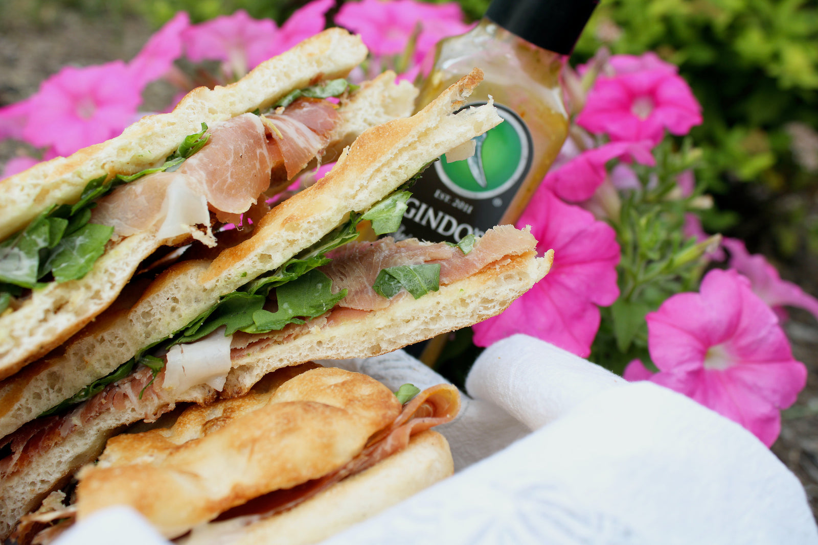 Gindo's Prosciutto Flatbread