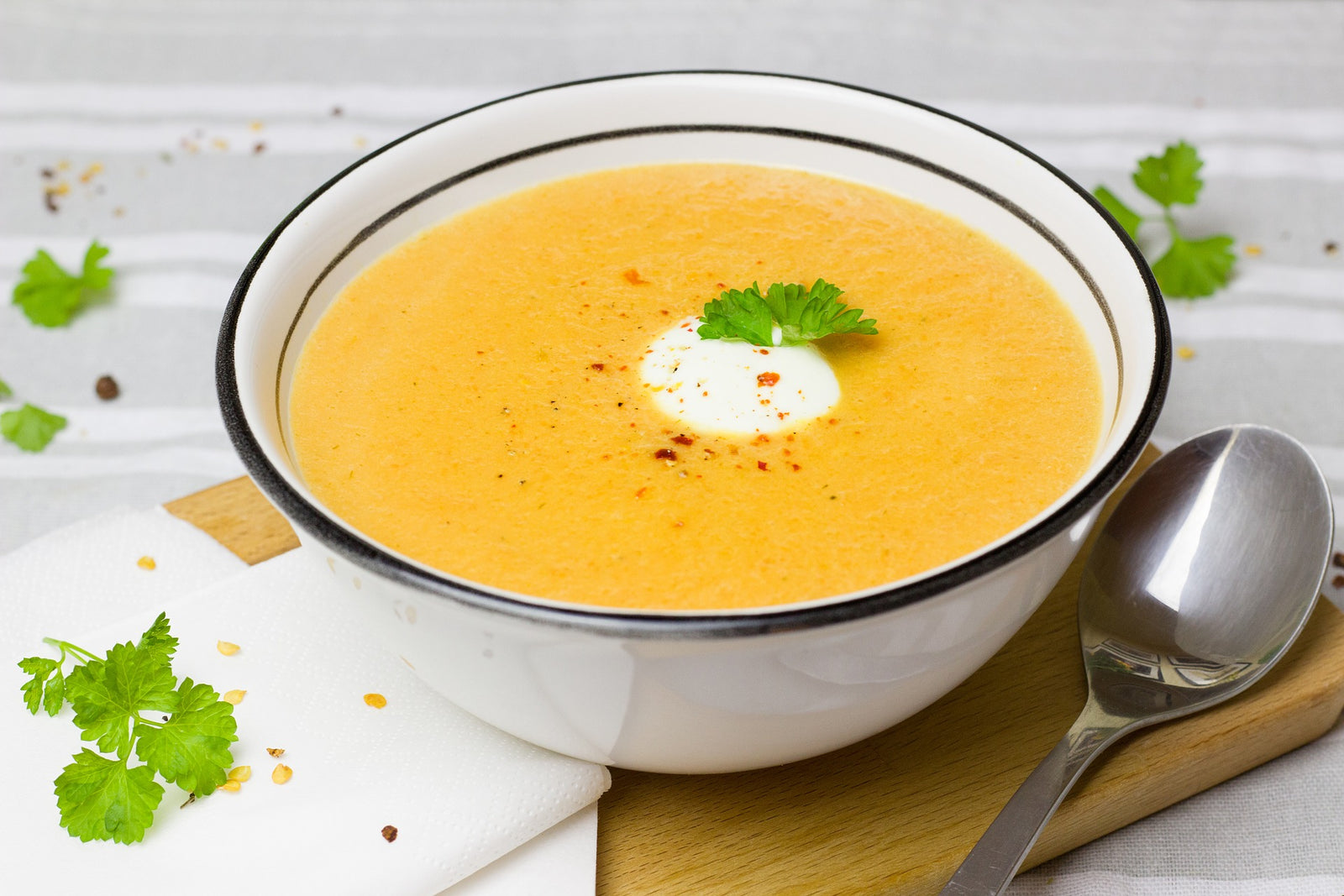 Spicy Butternut Squash Soup