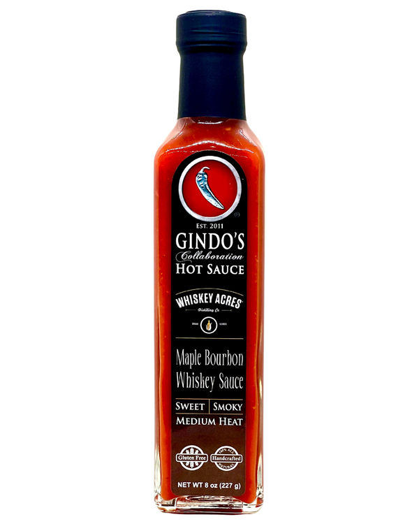 Maple Bourbon Whiskey Sauce bottle