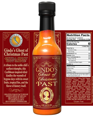 Gindo’s Ghost of Christmas – Extra Spicy Holiday Hot Sauce Gift Set