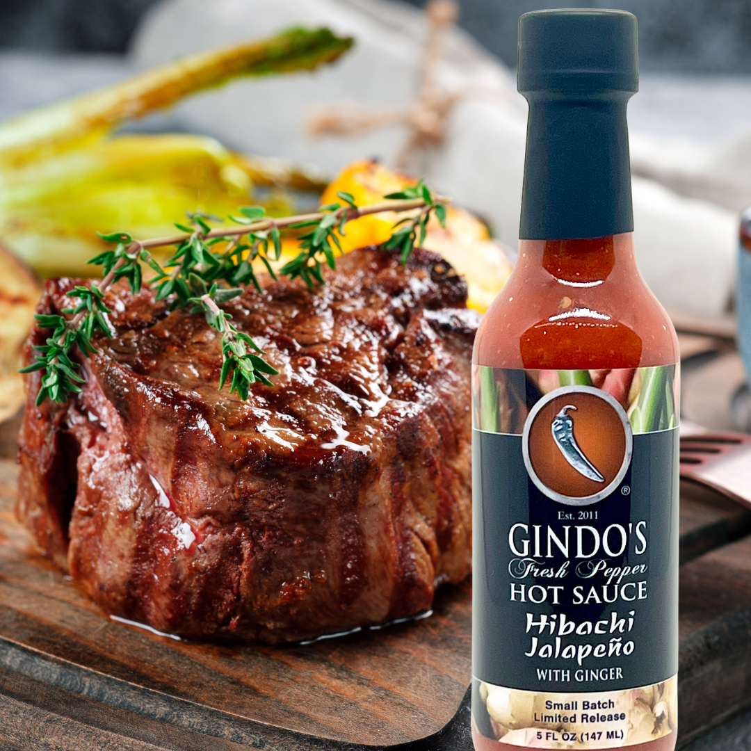Hibachi Jalapeno with Ginger | Gindo's Limited Release Hot Sauce
