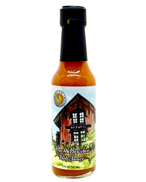 Peach Bourbon Hot Sauce | Sweet and Spicy