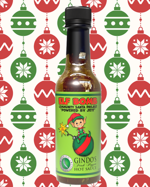 Elf Bomb Hot Sauce 🎄 Explosive Cheer in a Bottle!