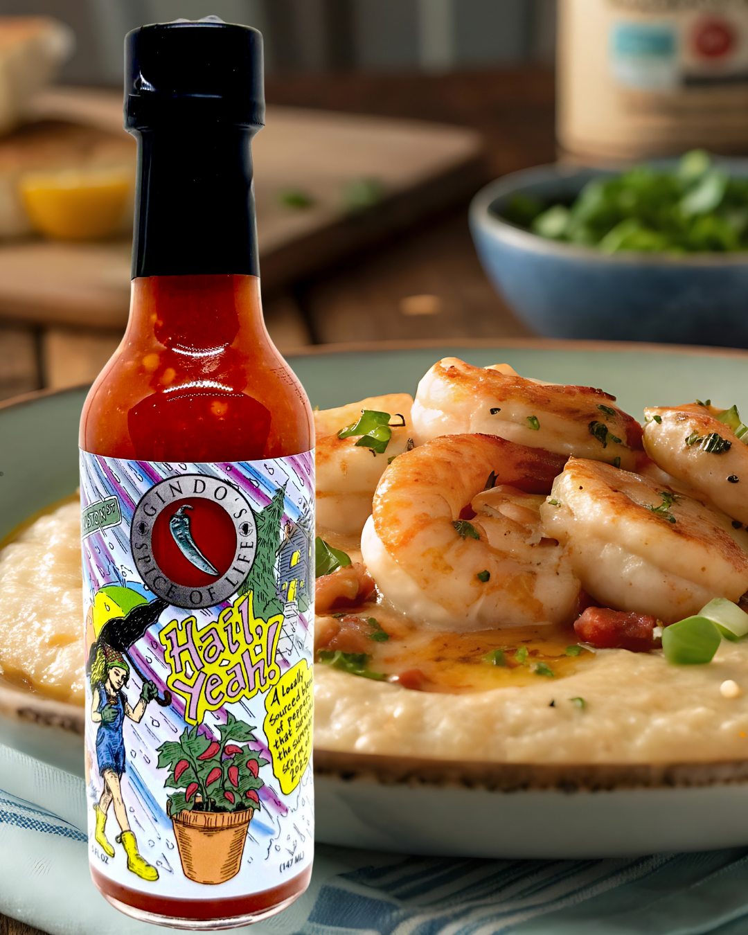 Hail Yeah! Extra Spicy Hot Sauce | Gindo's X Houston Street Collab - Gindos