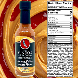 Peanut Butter Jelly Time Hot Sauce | Medium Heat