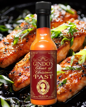 Gindo’s Ghost of Christmas – Extra Spicy Holiday Hot Sauce Gift Set