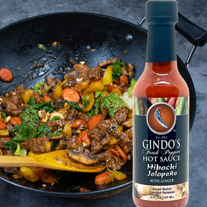 Hibachi Jalapeno with Ginger Hot Sauce | Medium Heat
