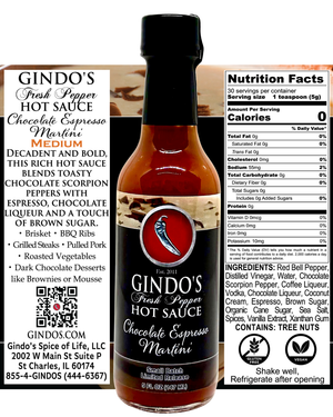 Chocolate Espresso Martini Hot Sauce | Medium Heat