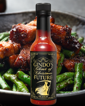 Gindo’s Ghost of Christmas – Extra Spicy Holiday Hot Sauce Gift Set