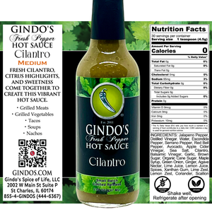 Cilantro Hot Sauce