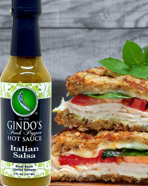 Italian Salsa Hot Sauce | Mild Italian-Inspired Green Pepper Sauce