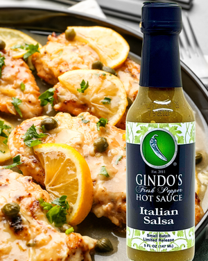 Italian Salsa Hot Sauce | Mild Italian-Inspired Green Pepper Sauce