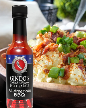All American BBQ Hot Sauce | Smoky Habanero BBQ Sauce, Medium