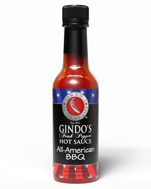 All American BBQ Hot Sauce | Smoky Habanero BBQ Sauce, Medium