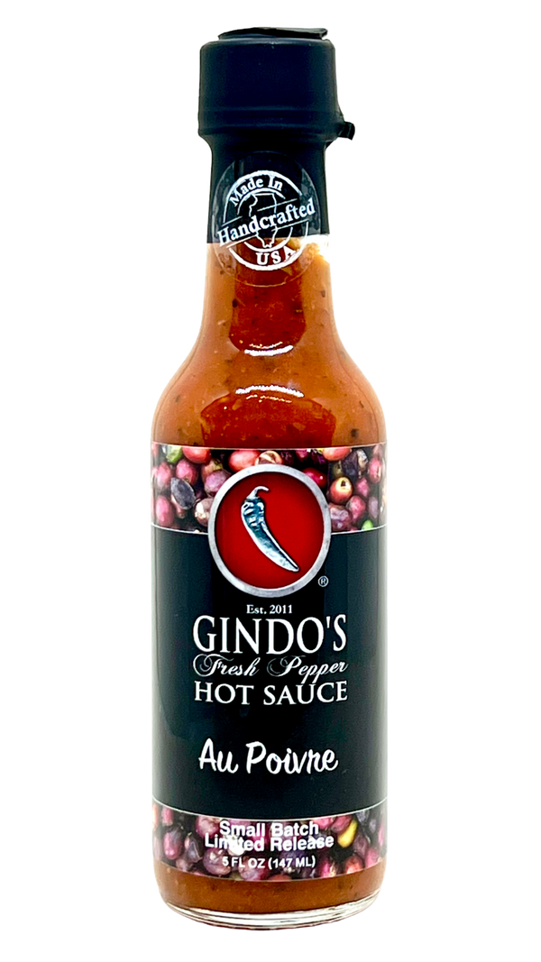 Au Poivre bottle