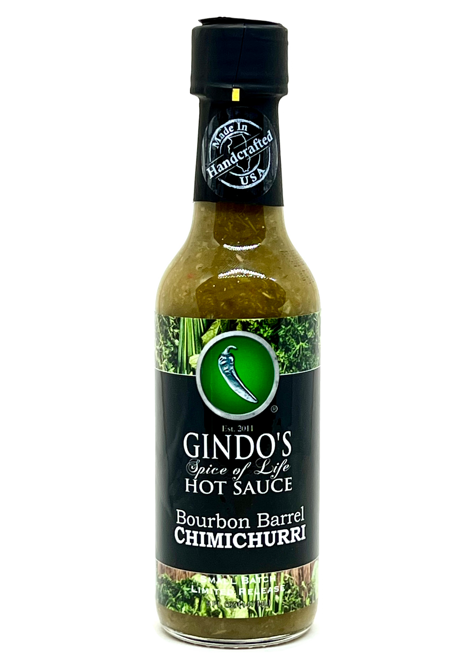 Bourbon Barrel Chimichurri Hot Sauce