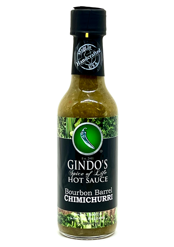 Bourbon Barrel Chimichurri bottle