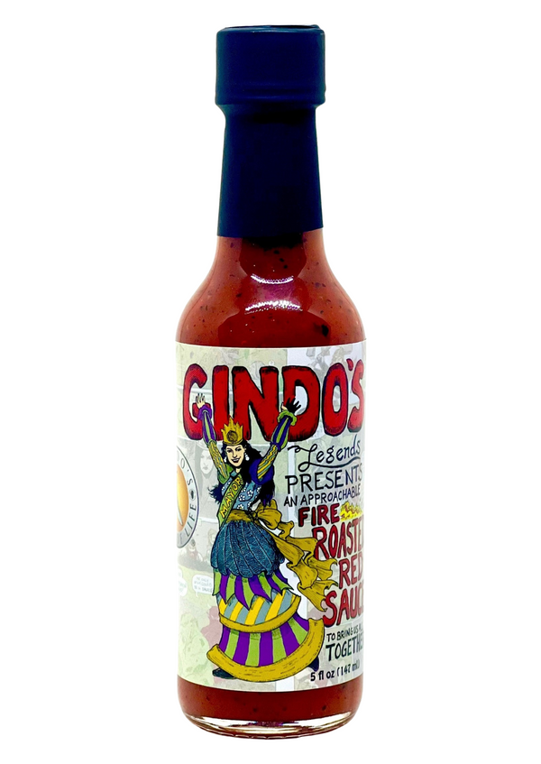 Fire Roasted Red bottle