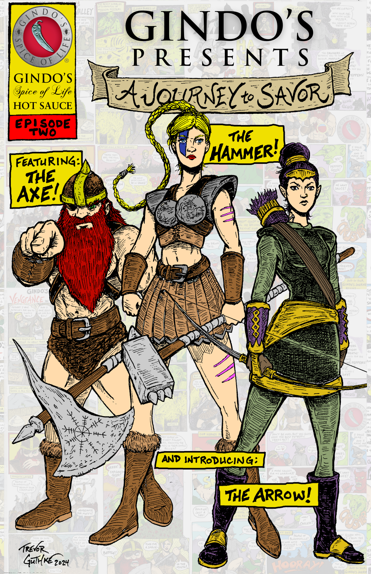 Gindo's Comic Book Episode Two | A Journey to Savor