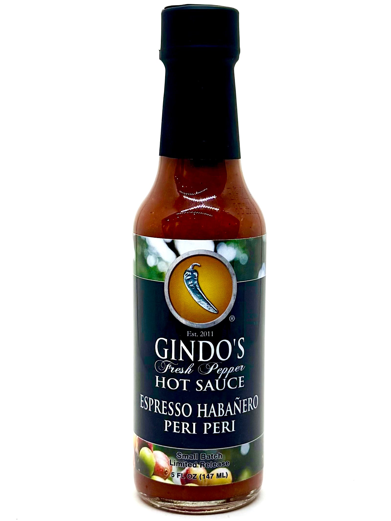 Espresso Habanero Peri Peri Hot Sauce | Coffee + Spice | Medium Heat