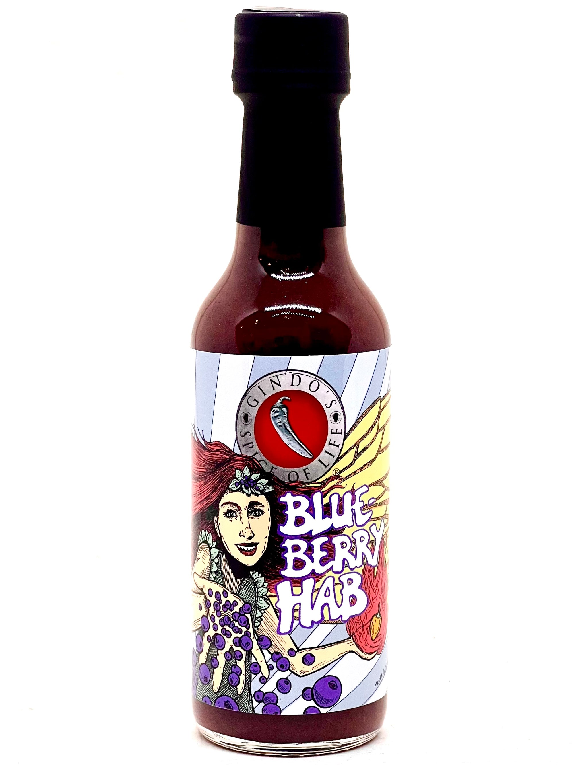 “Spice on the Brains” Blueberry Habanero Hot Sauce | Sweet Heat