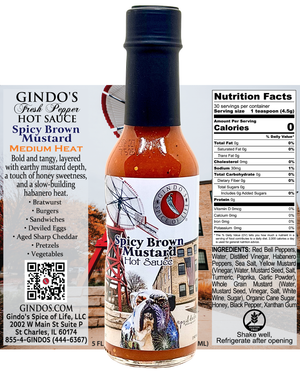 Spicy Brown Mustard Hot Sauce
