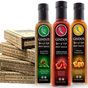 Gindo's Classic Hot Sauce Gift Box