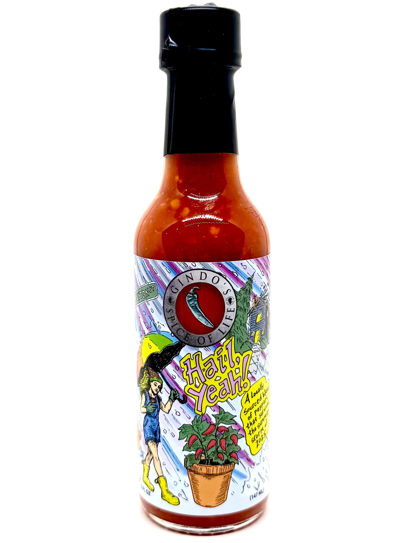 Hail Yeah! Houston Street Hot Sauce | Extra Spicy