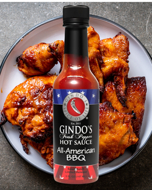 All American BBQ Hot Sauce | Smoky Habanero BBQ Sauce, Medium
