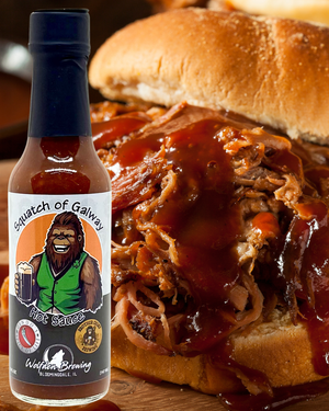 Squatch of Galway Beer Hot Sauce | Gindo’s x Brother Chimp x Wolfden