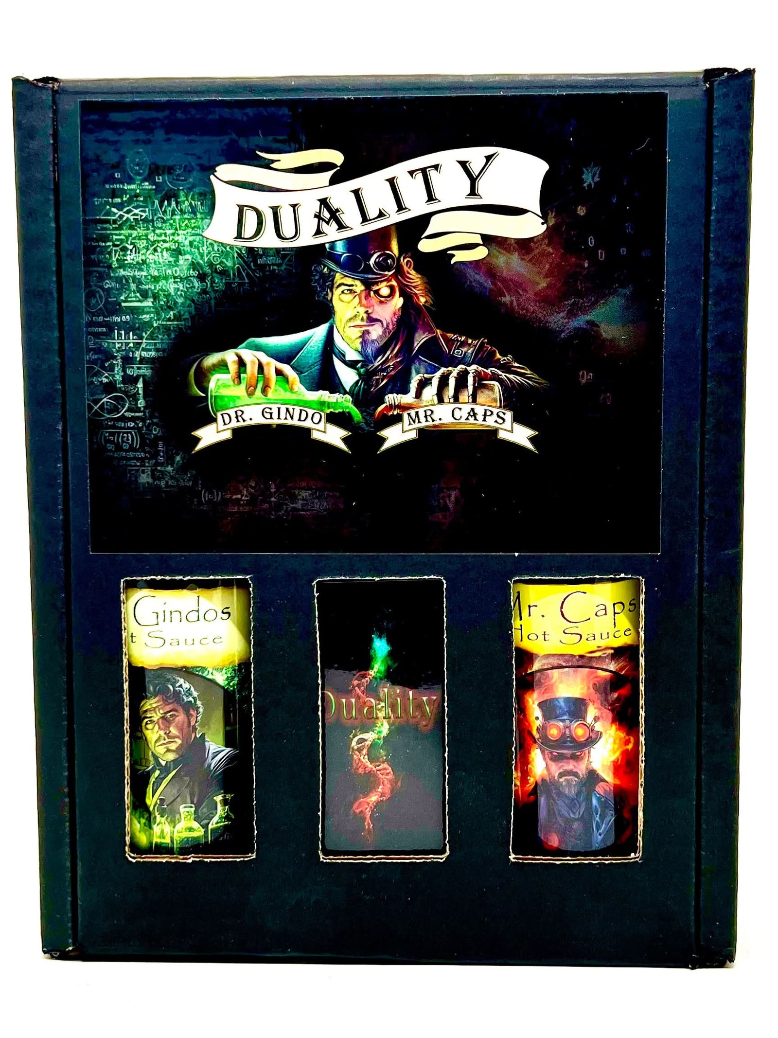 Duality - Hot Sauce Box Set - A Papa Caps & Gindo's Collaboration