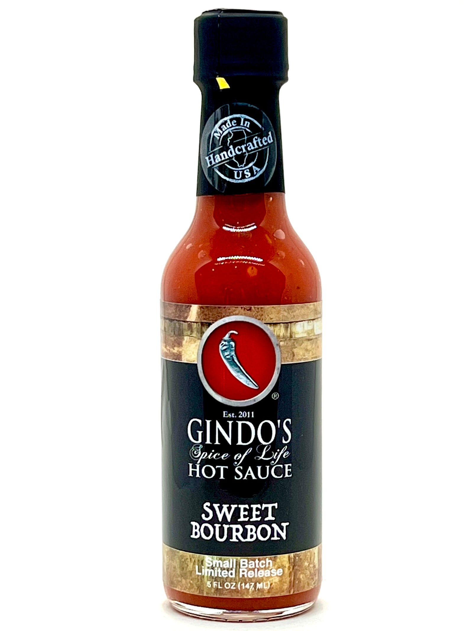 Sweet Bourbon Hot Sauce, Medium Heat