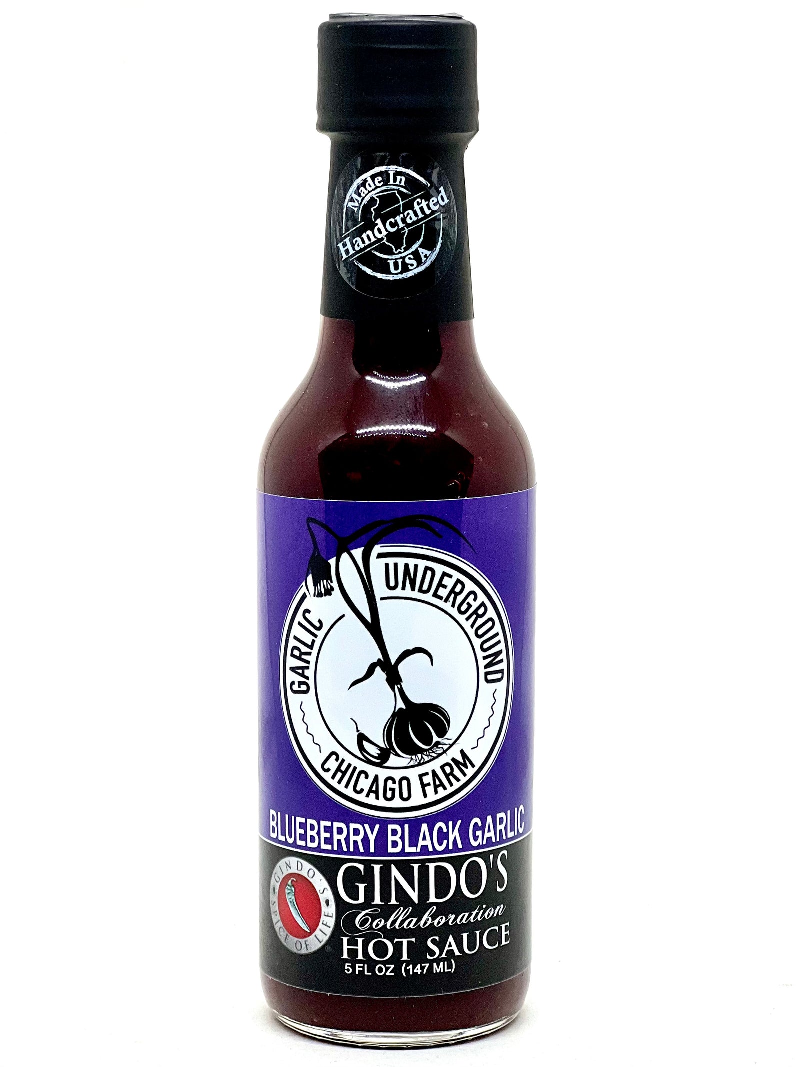 Blueberry Black Garlic Hot Sauce