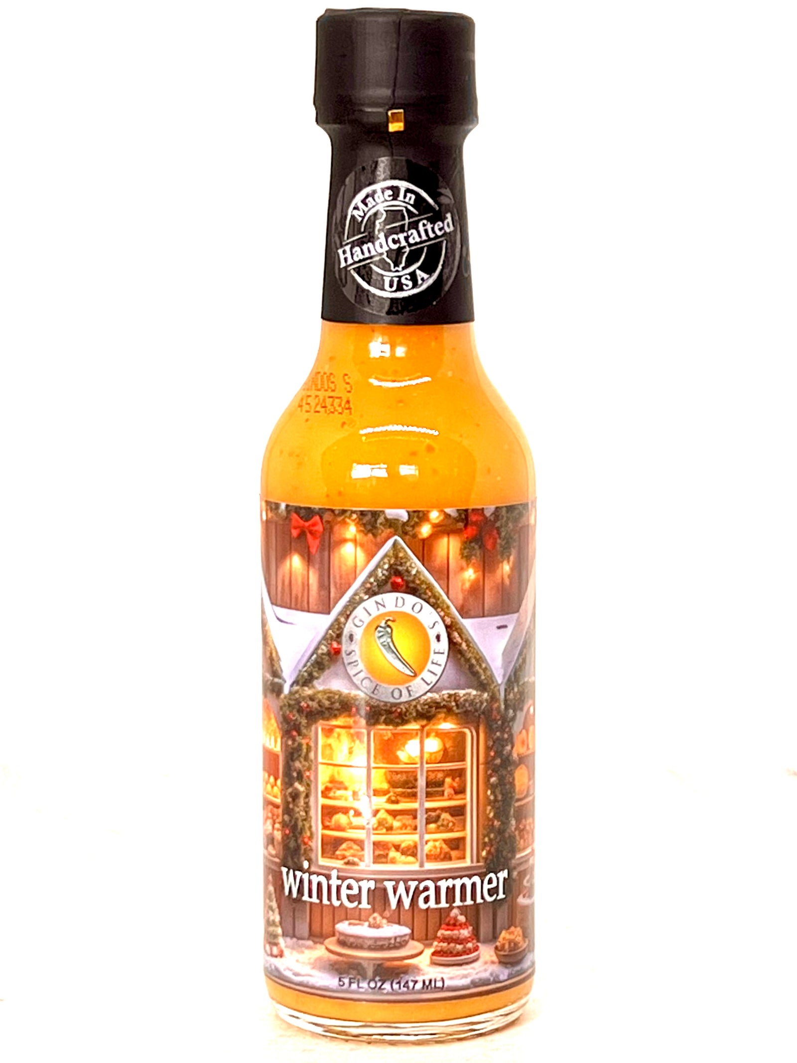 Winter Warmer Hot Sauce | White Ghost, Truffle, Parmesan | Medium Heat