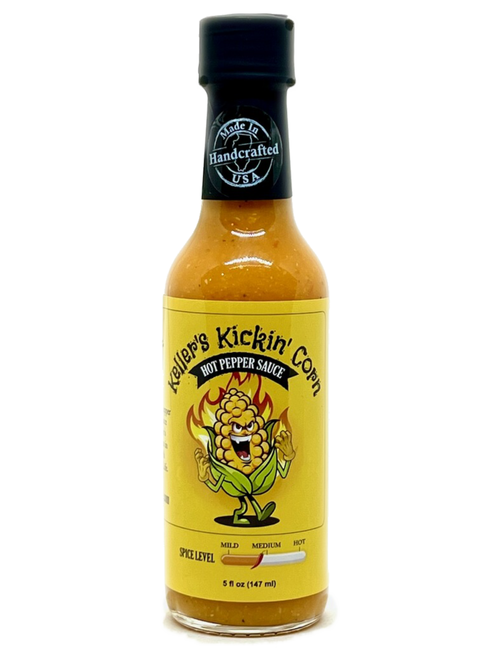 Keller's Kickin' Corn Hot Sauce