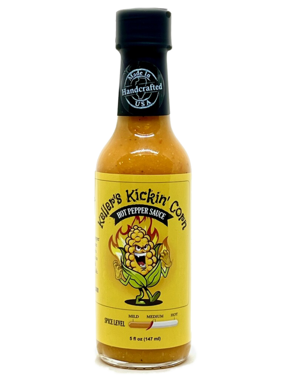 Kellers Kicken' corn bottle