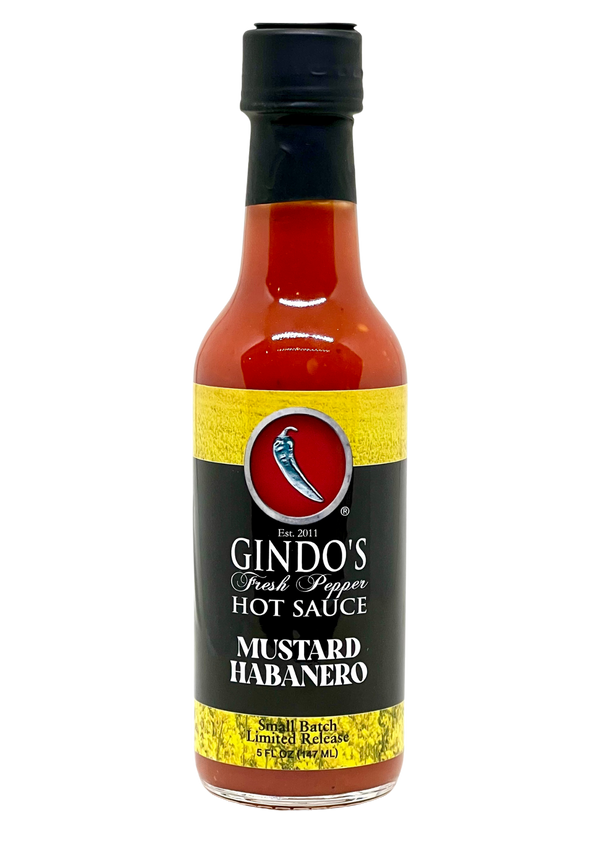 Mustard Habanero bottle