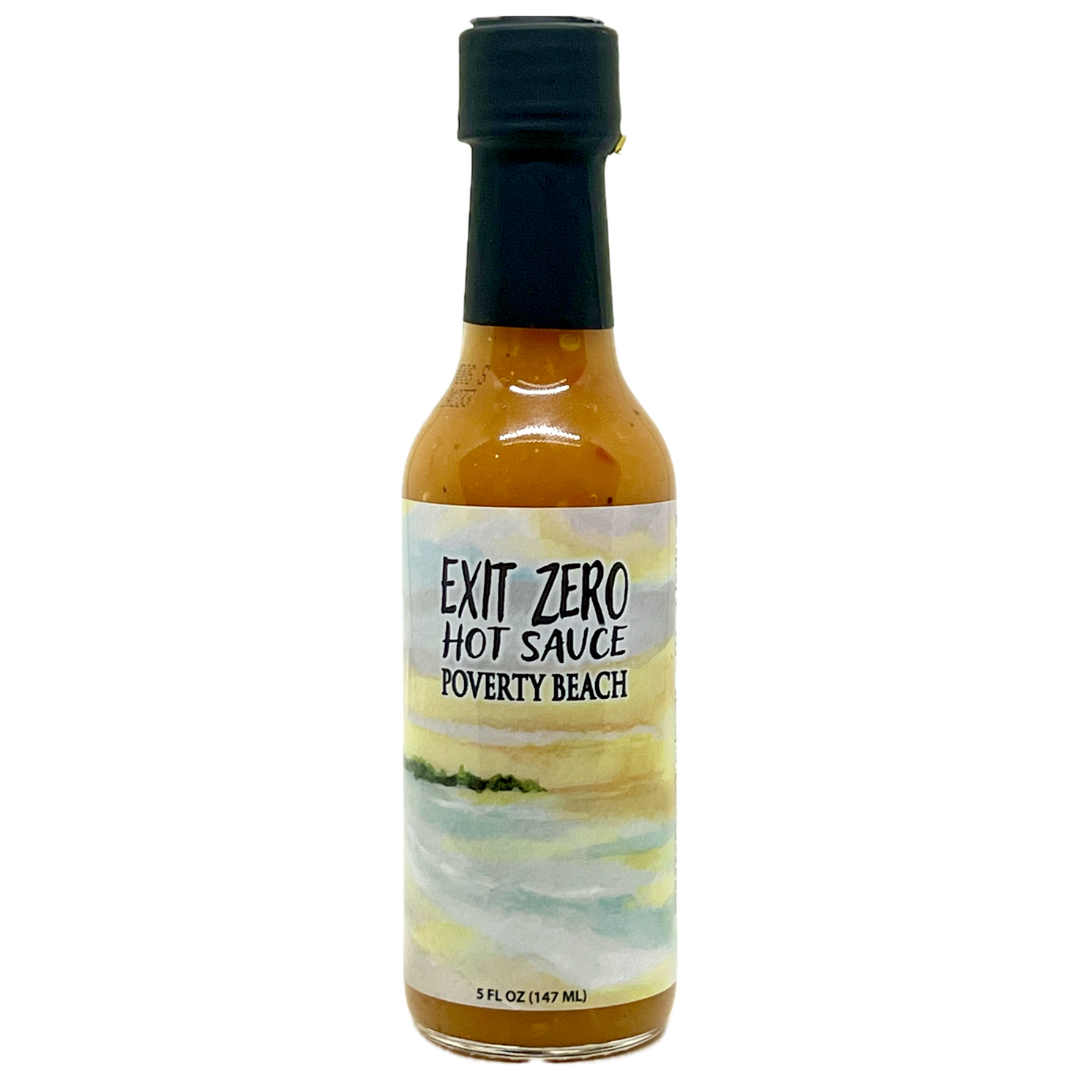 Poverty Beach | Exit Zero Hot Sauce