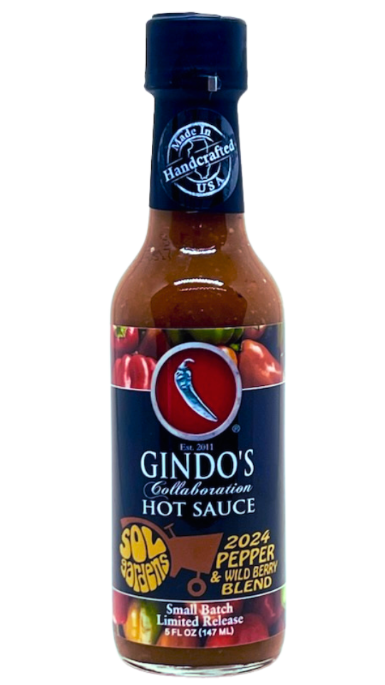 Sol Gardens Pepper & Wild Berry Blend Hot Sauce