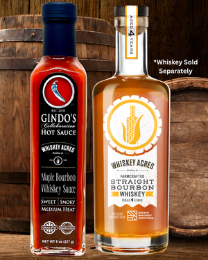 Maple Bourbon Whiskey Sauce | Sweet & Smoky Medium Heat