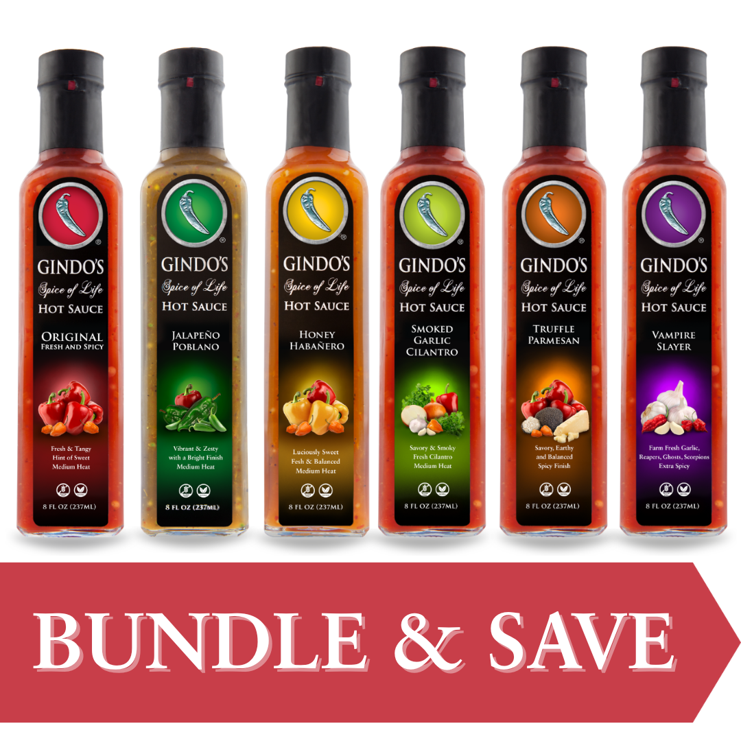 BUNDLE HOT SAUCES + SAVE! Choose 3-4-6-12 bottles, starting at