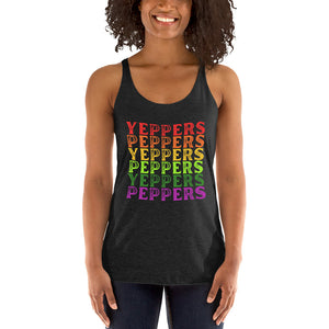 "Yeppers Peppers" Racerback Tank